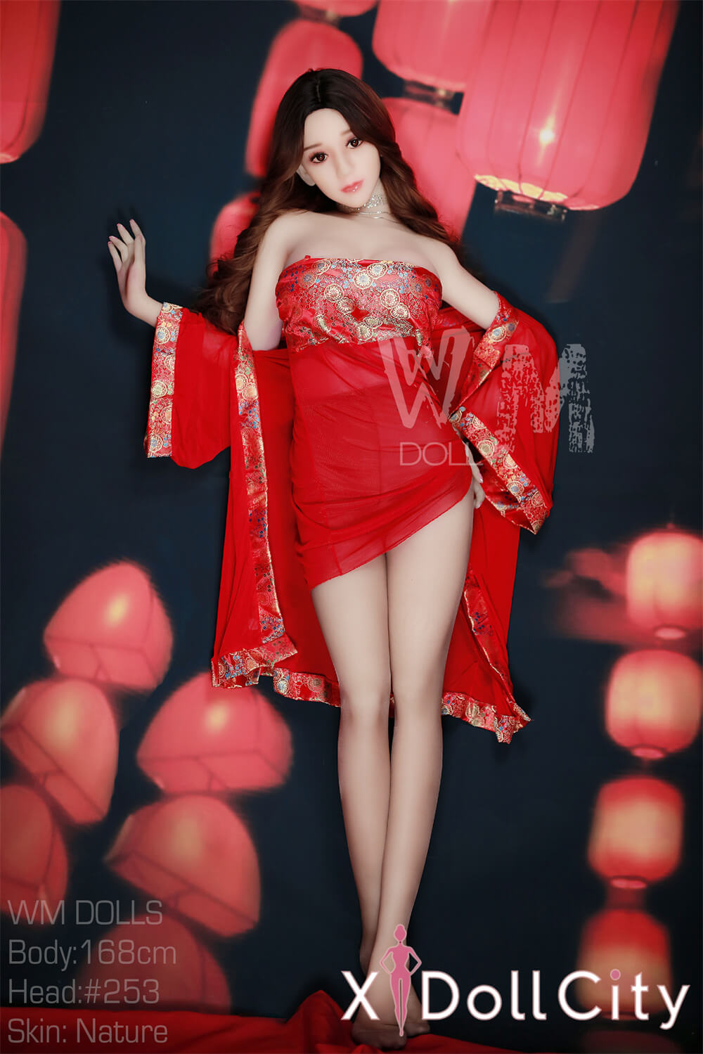 WM Doll 168cm Fカップ #253 ノーマル肌 TPE製 艶やかな東方美人ラブドール