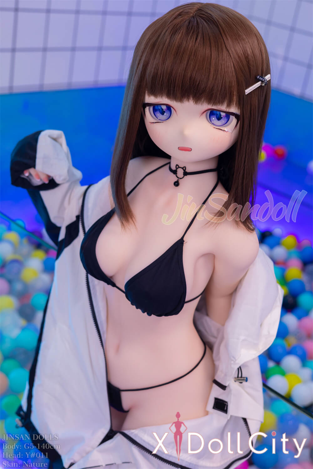 WM Doll Bカップ #Y011 TPE製 ノーマル肌 クール系アニメラブドール 成人スタイルラブドール