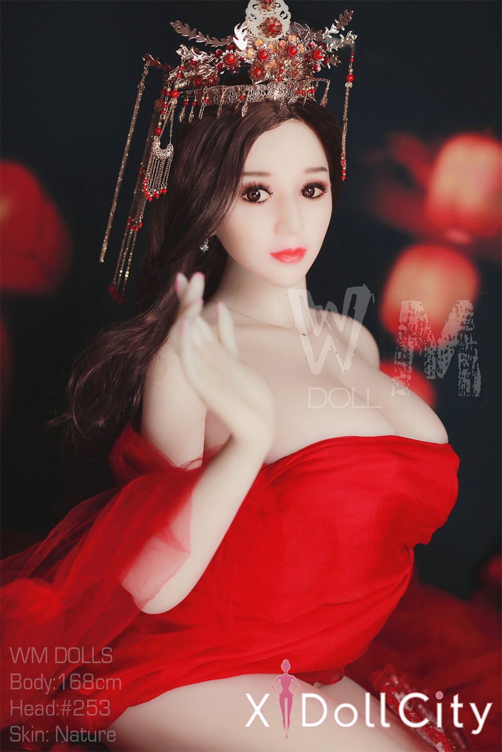 WM Doll 168cm Fカップ #253 ノーマル肌 TPE製 艶やかな東方美人ラブドール