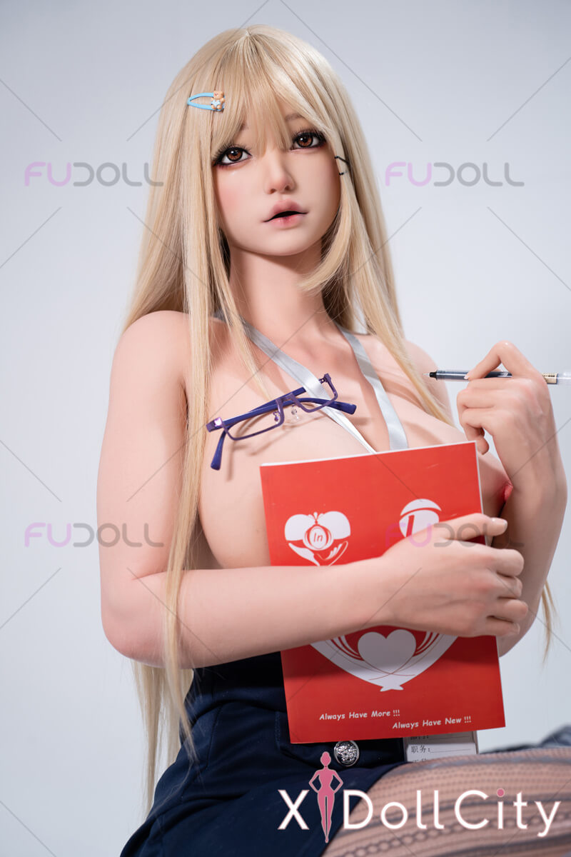 FUDOLL 柳无霜 #J034 157cm Jカップ フルシリコン リアルな肌質感付き 顎機能付き 美人OL 爆乳 等身大ドール