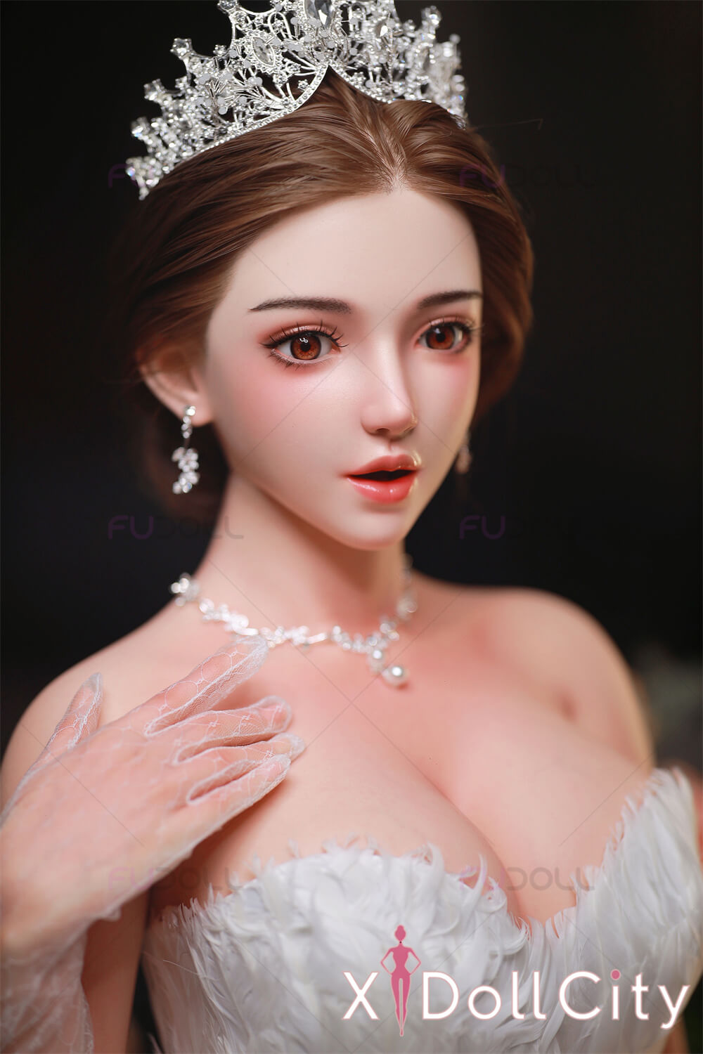 FUDOLL 白灵 #J033 163cm Eカップ フルシリコン 顎機能付き 上品 ナイスボディ ラブドール