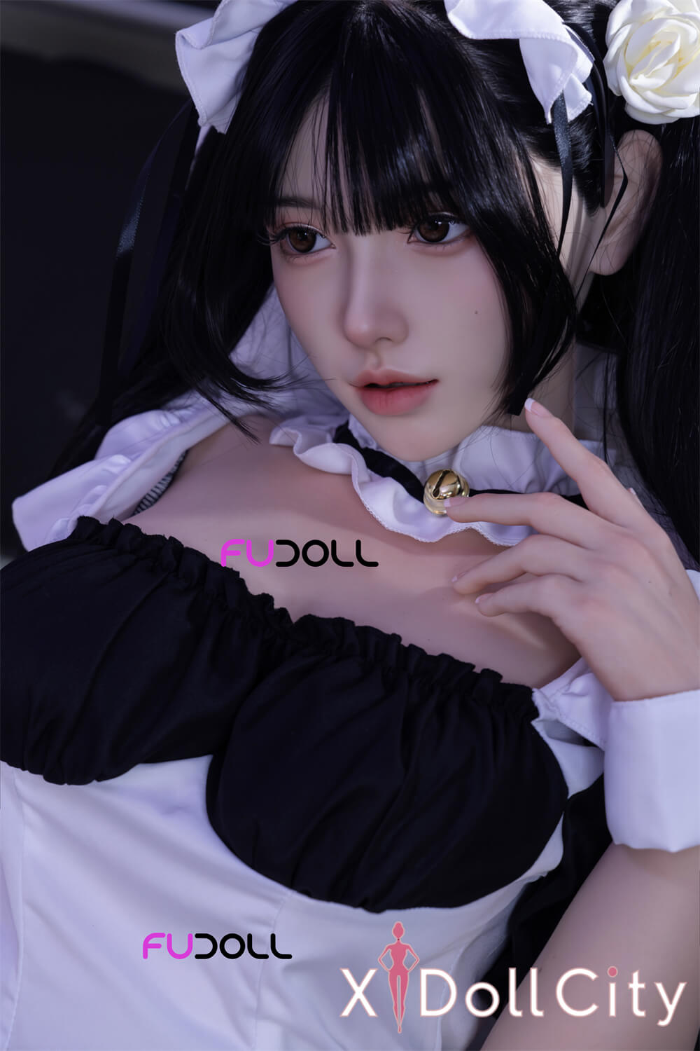 FUDOLL 小北 #J032 165cm Fカップ フルシリコン 顎機能付き メイド キレイ系 ラブドール