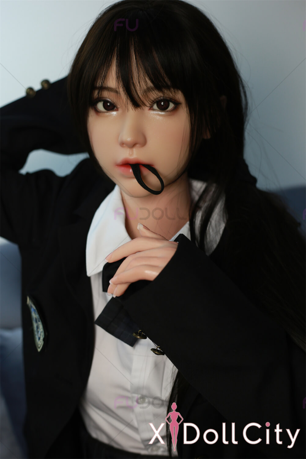 FUDOLL 莎莉 #J037 160cm Bカップ スーパー軽量化＆リアルな肌質感付き フルシリコン 顎機能付き デカ乳輪 ラブドール