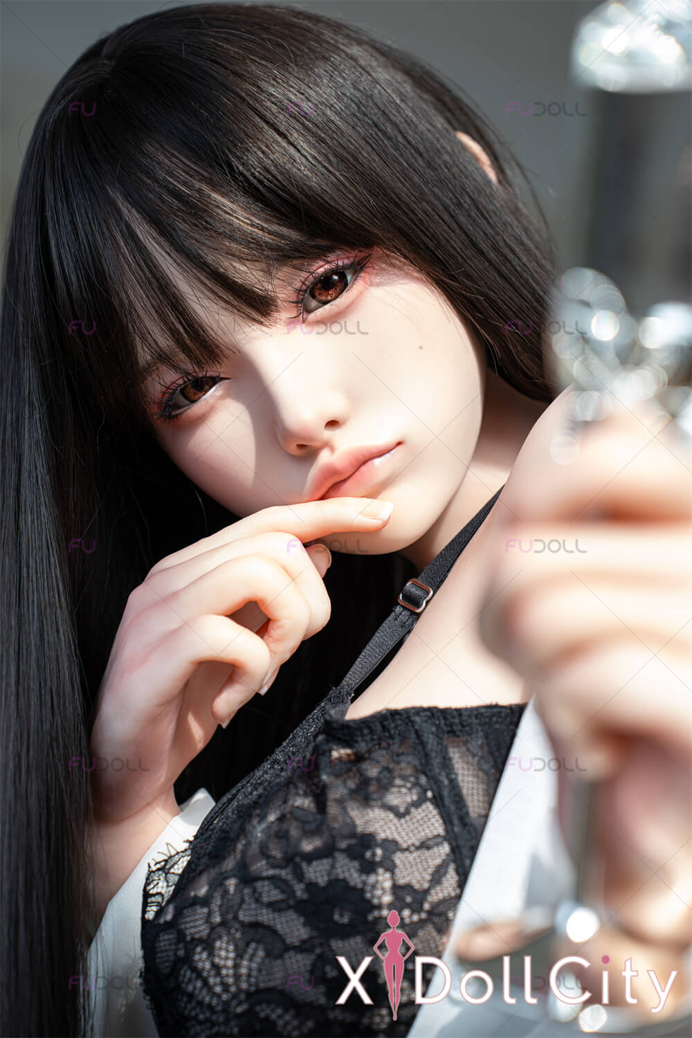 FUDOLL 小北 #J032 165cm Fカップ フルシリコン 顎機能付き アジア系 色気 スタイル満点 ラブドール