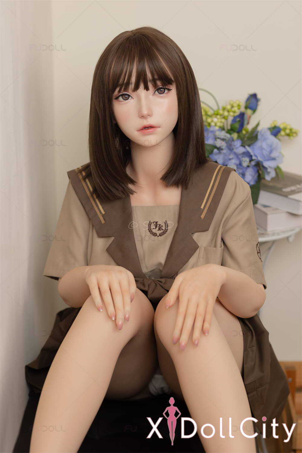 FUDOLL 柳思思 #J025 165cm Fカップ フルシリコン 顎機能付き 等身大 リアル ラブドール