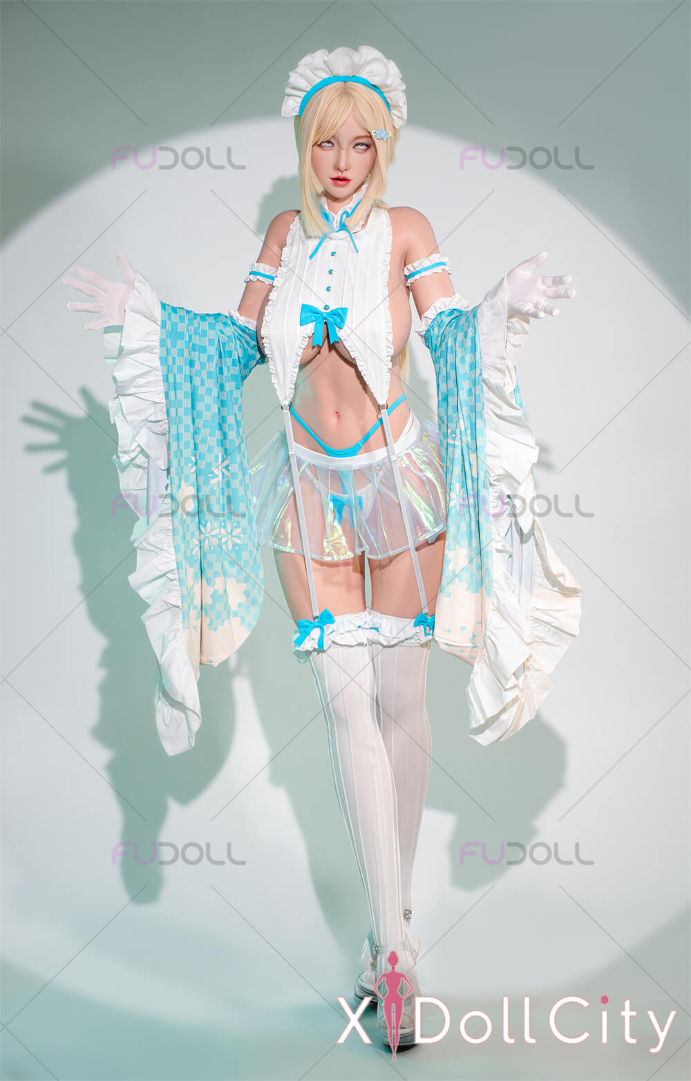 FUDOLL 小北 #J032 157cm Jカップ フルシリコン リアルな肌質感付き 顎機能付き 魅惑 爆乳 ラブドール