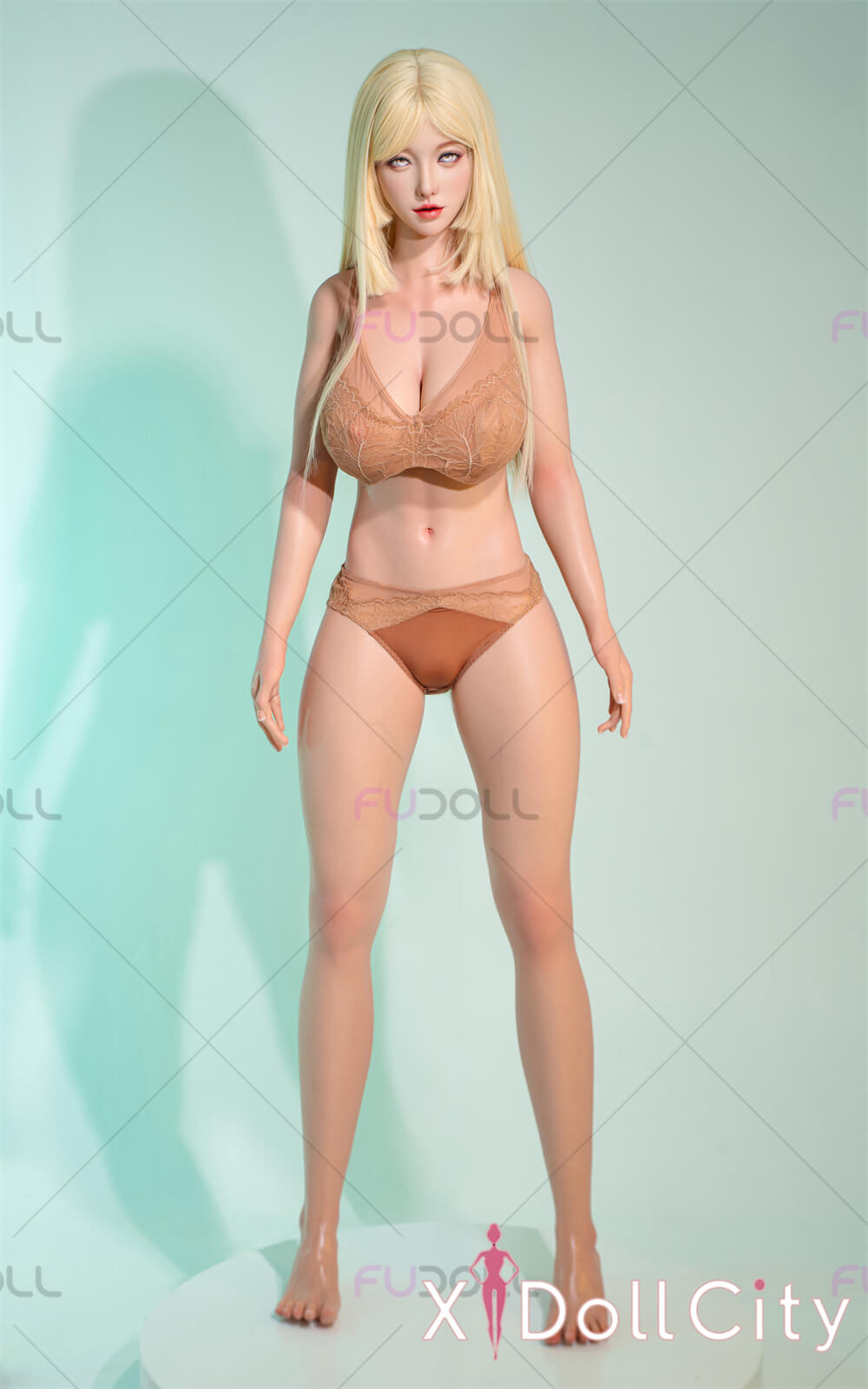 FUDOLL 小北 #J032 157cm Jカップ フルシリコン リアルな肌質感付き 顎機能付き 魅惑 爆乳 ラブドール