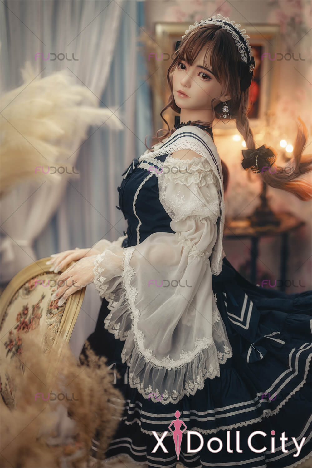 FUDOLL 紫云 #J026 150cm Aカップ フルシリコン 優雅 美しい 成人スタイルラブドール