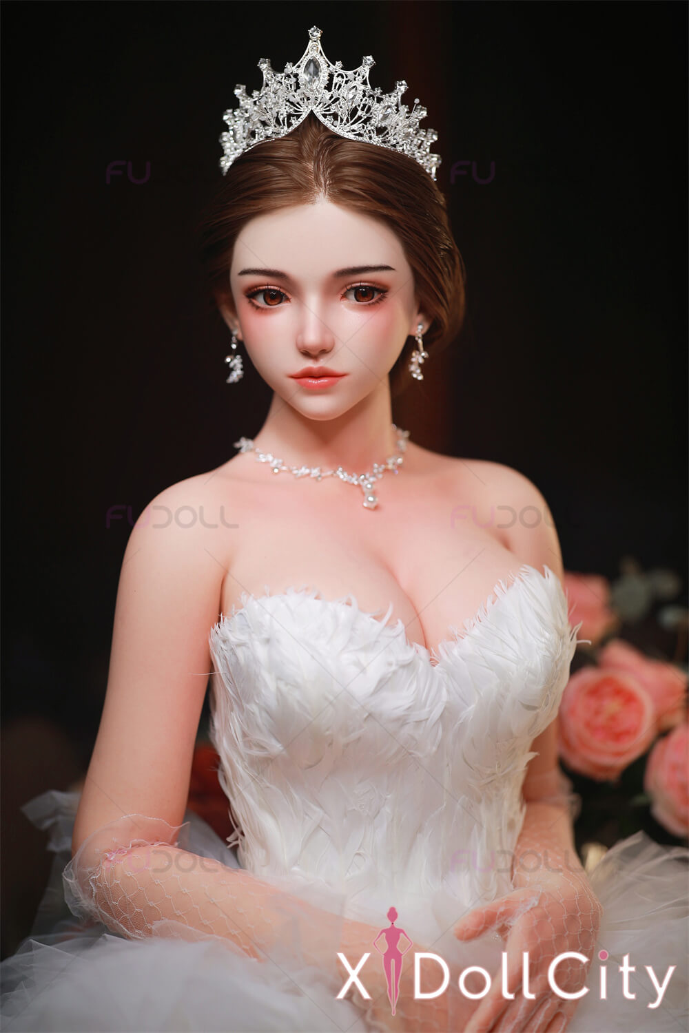 FUDOLL 白灵 #J033 163cm Eカップ フルシリコン 顎機能付き 上品 ナイスボディ ラブドール