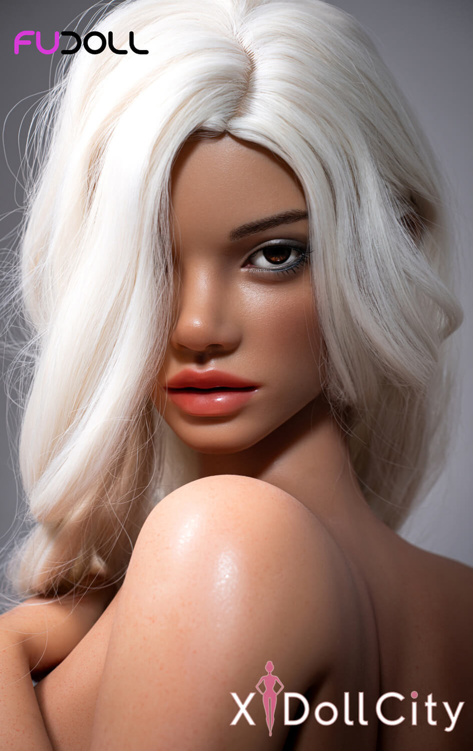 FUDOLL 哈蕾 162cm Fカップ フルシリコン 顎機能付き 欧米系 セクシー 巨乳 ラブドール