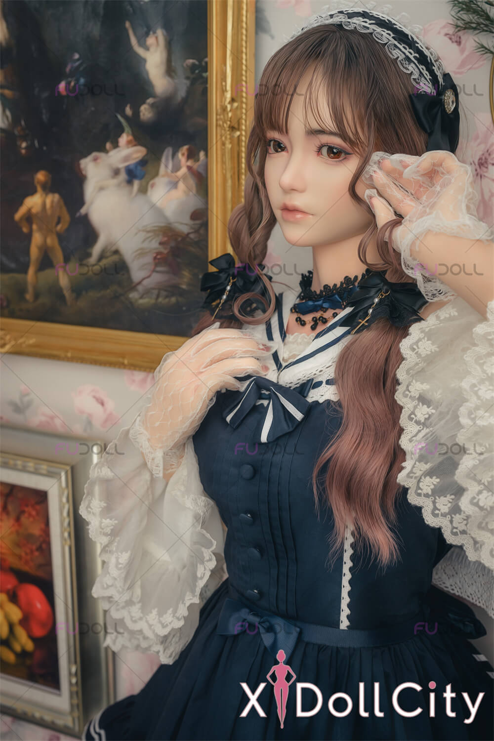 FUDOLL 紫云 #J026 150cm Aカップ フルシリコン 優雅 美しい 成人スタイルラブドール