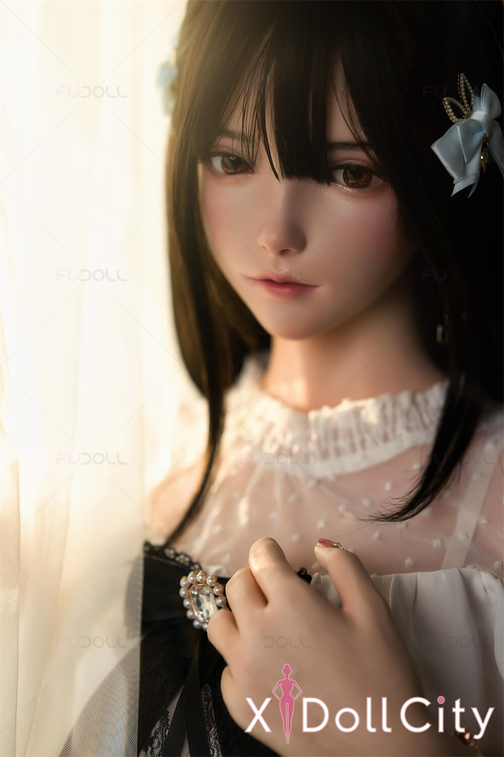 FUDOLL 小璐 #J024 150cm Aカップ フルシリコン 顎機能付き 清楚系 美少女 成人スタイルラブドール