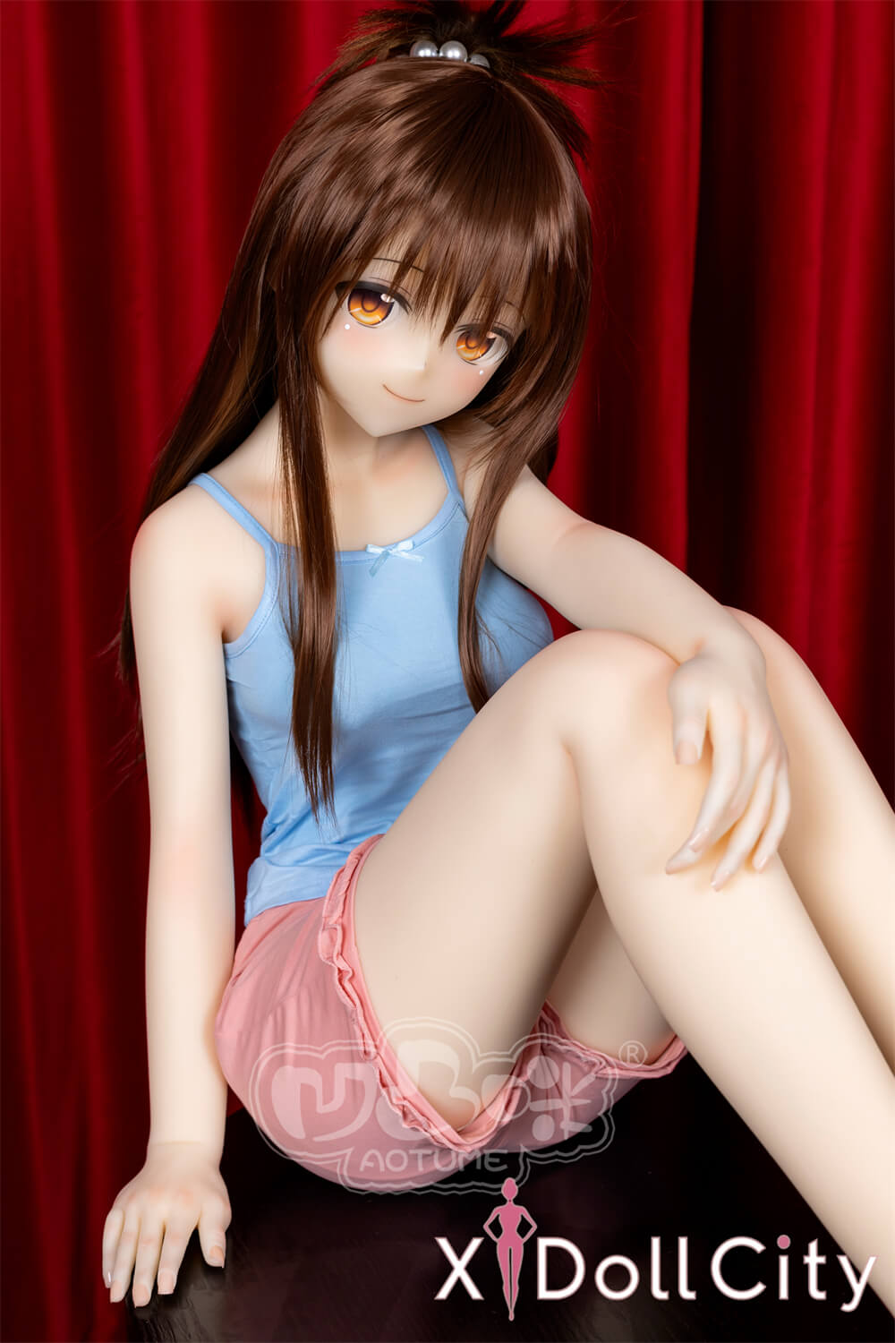 Aotume Doll #127ヘッド 145cm Bカップ 『To LOVEる -とらぶる-』 結城美柑 フルシリコン コスプレ系 成人スタイルラブドール 新品