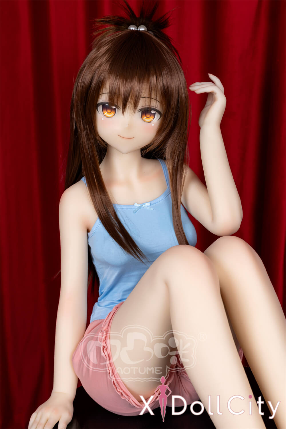 Aotume Doll #127ヘッド 145cm Bカップ 『To LOVEる -とらぶる-』 結城美柑 フルシリコン コスプレ系 成人スタイルラブドール 新品