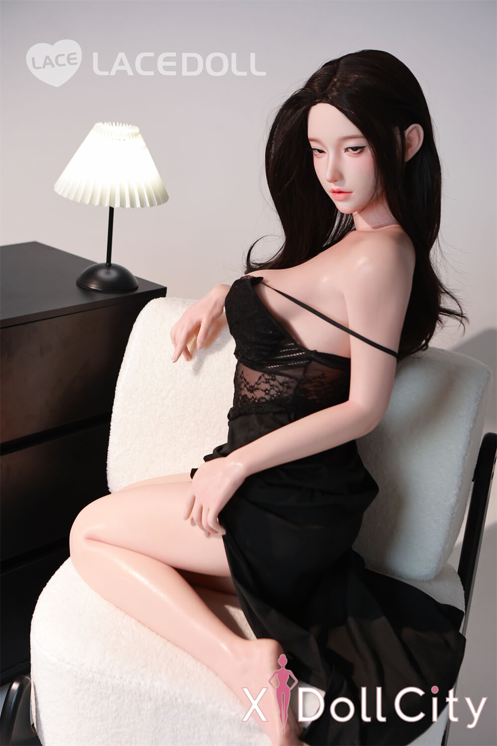 Lacedoll 晚冰 158cm Cカップ フルシリコン ボディ選択可 甘美なリアル彼女 ラブドール