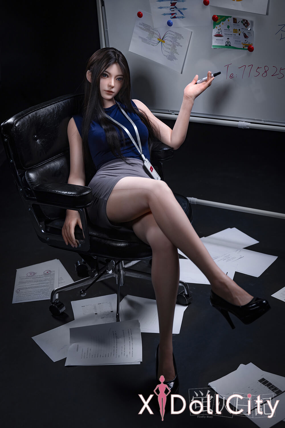 蛍火日記 162cm Bカップ 天城(Tiancheng)フルシリコン 顎機能追加可 美人OLリアルドール