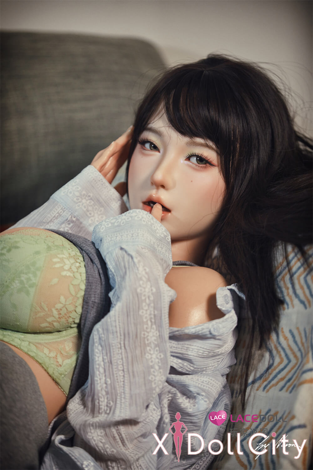 Lacedoll 晚冰 163cm Hカップ フルシリコン ボディ選択可 魅惑のリアル彼女 ラブドール