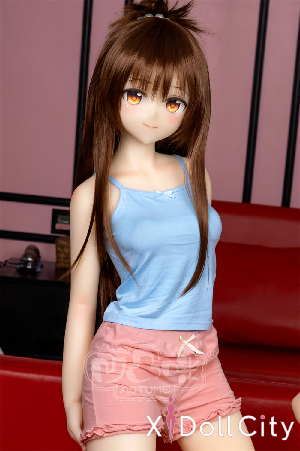 Aotume Doll #127ヘッド 145cm Bカップ 『To LOVEる -とらぶる-』 結城美柑 フルシリコン コスプレ系 成人スタイルラブドール 新品