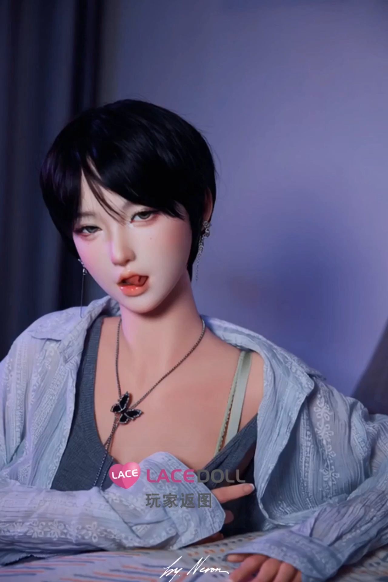 Lacedoll 晚冰 163cm Hカップ フルシリコン ボディ選択可 魅惑のリアル彼女 ラブドール