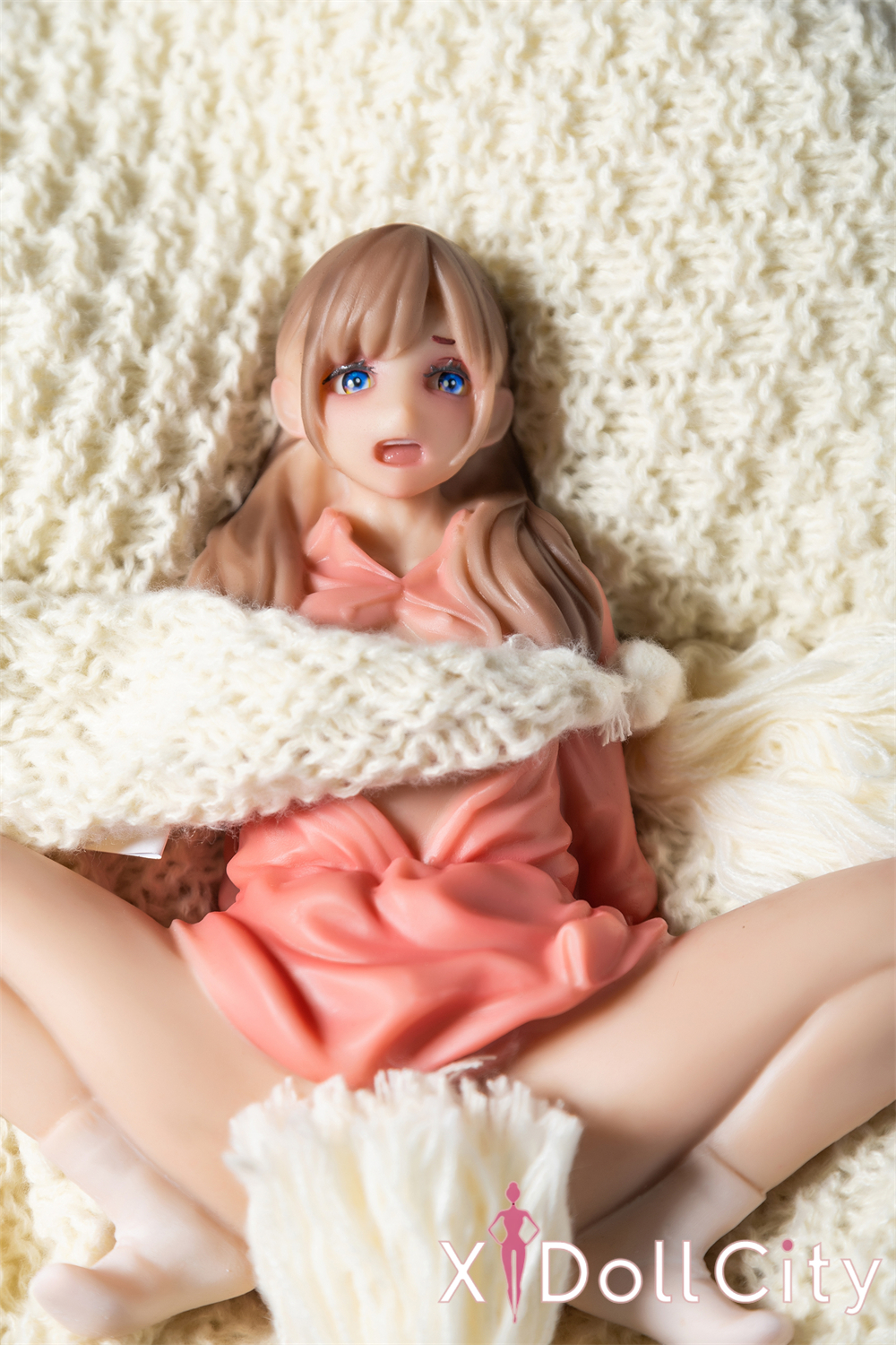 Qita Doll 朵纳 1.15kg BJD人形 1穴使用可 かわいい フルシリコン製 成人スタイルラブドール