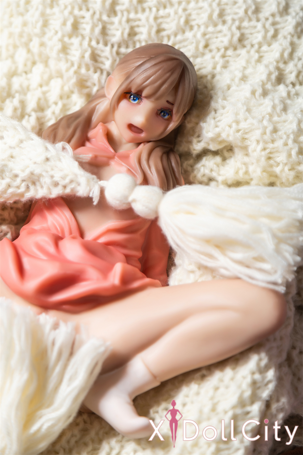 Qita Doll 朵纳 1.15kg BJD人形 1穴使用可 かわいい フルシリコン製 成人スタイルラブドール