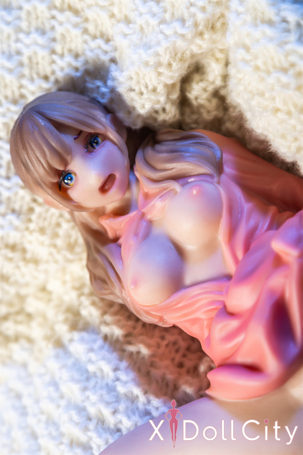 Qita Doll 朵纳 1.15kg BJD人形 1穴使用可 かわいい フルシリコン製 成人スタイルラブドール