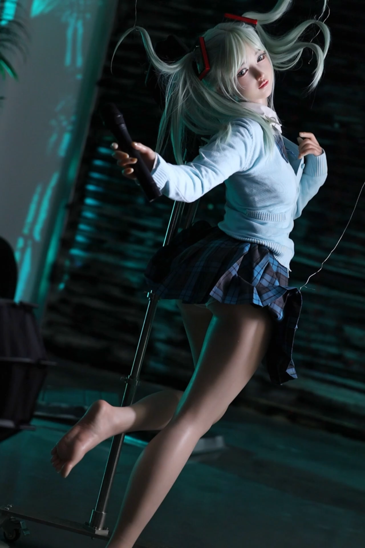 FunWest Doll Amy #041S 159cm Aカップ White肌 フルシリコン 初音ミク コスプレ系 次元を超える美少女 ちっぱい ラブドール