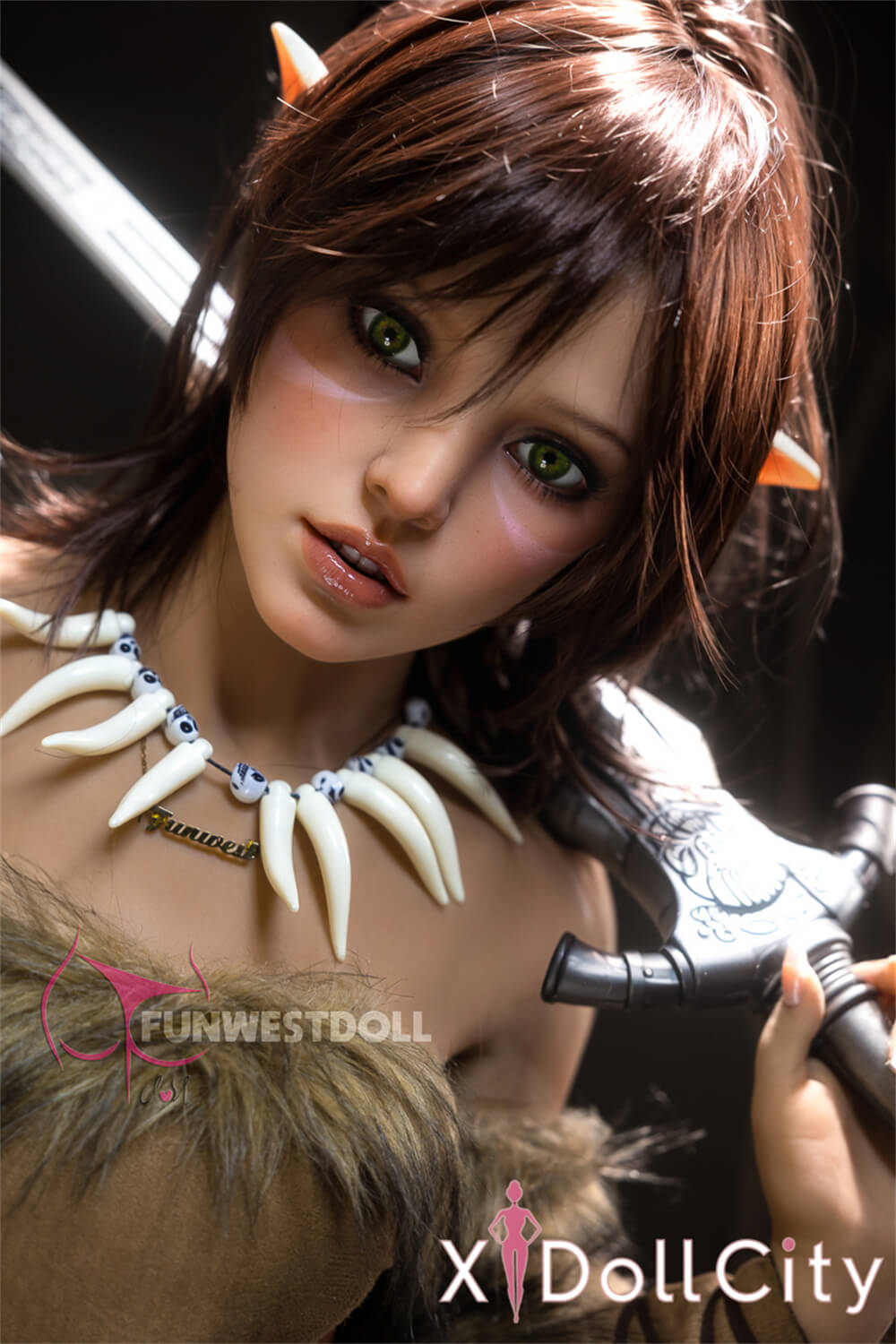 FunWest Doll Kylie #040 159cm Aカップ Natural肌 ワイルド ちっぱい ラブドール
