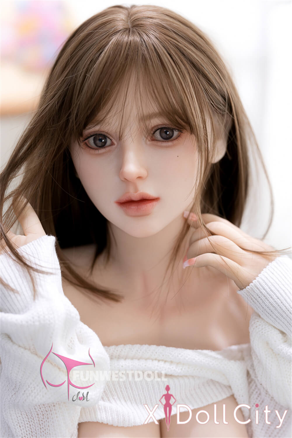FunWest Doll Lily 152cm Dカップ #036 White肌 花柄ビキニ 初恋の微笑み 清純系 ラブドール