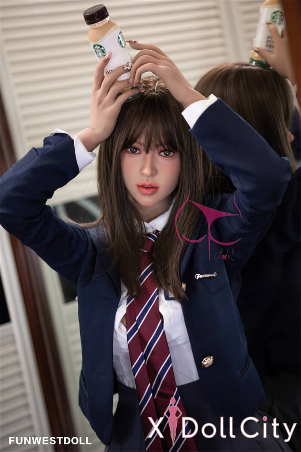 FunWest Doll Lucy #032 165cm Cカップ Natural肌 JK 制服 楚々 美少女 等身大 ラブドール