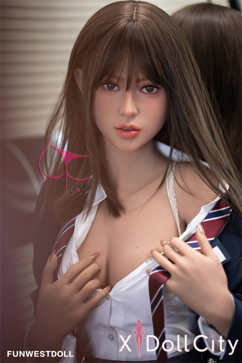FunWest Doll Lucy #032 165cm Cカップ Natural肌 JK 制服 楚々 美少女 等身大 ラブドール
