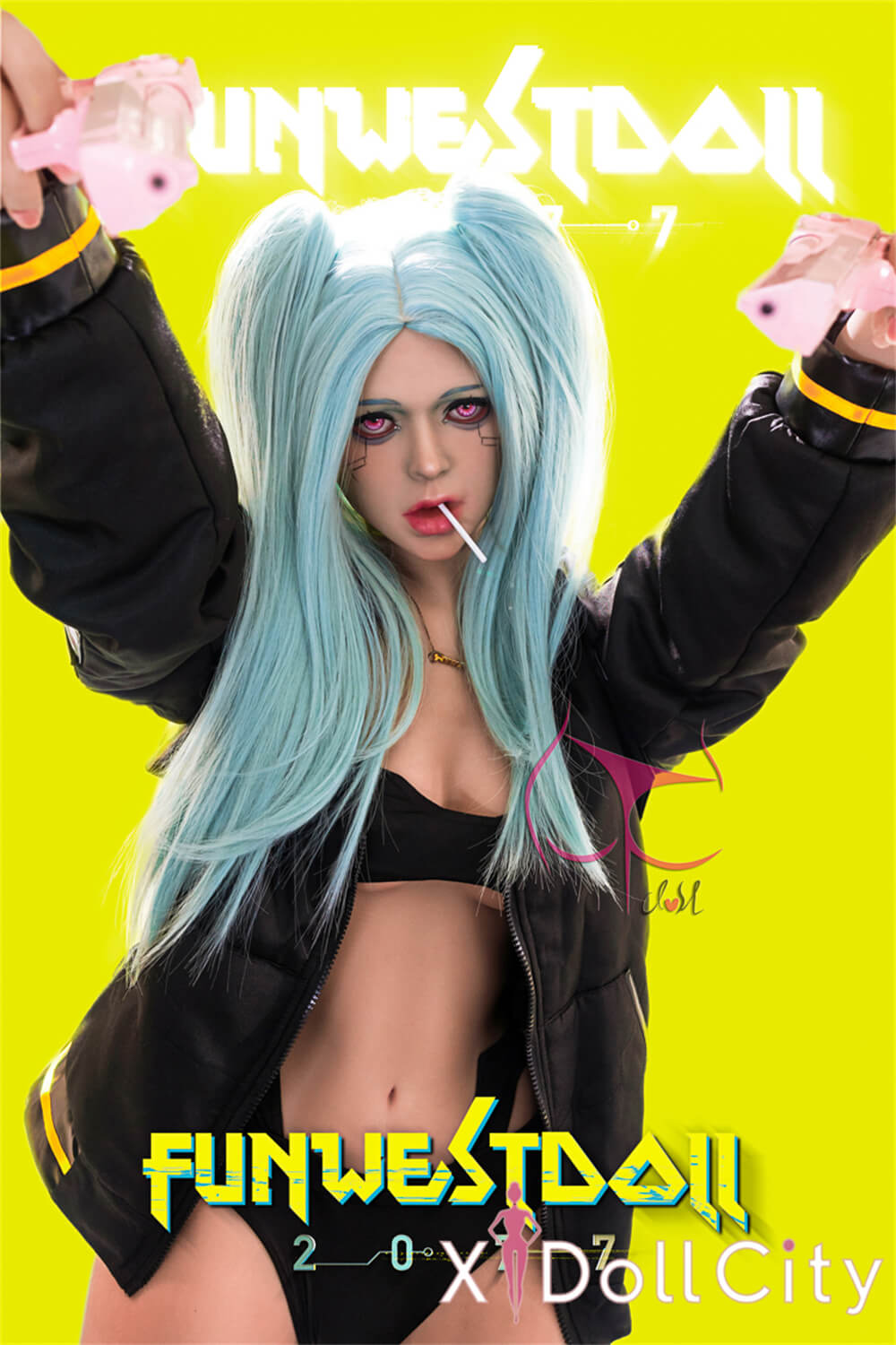 FunWest Doll Assos #030 157cm Cカップ Natural肌 「サイバーパンク2077」レベッカ コスプレ系 ギャル 美乳 ラブドール