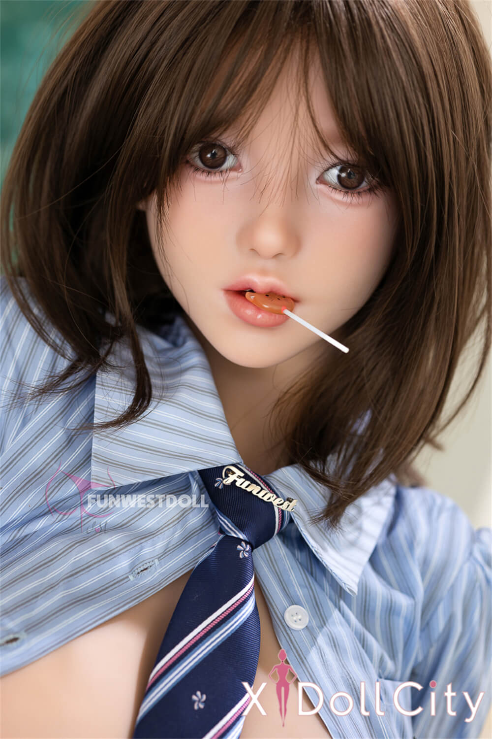 FunWest Doll Nika 155cm Fカップ #053 Natural肌 楚々 巨乳 美人 ラブドール