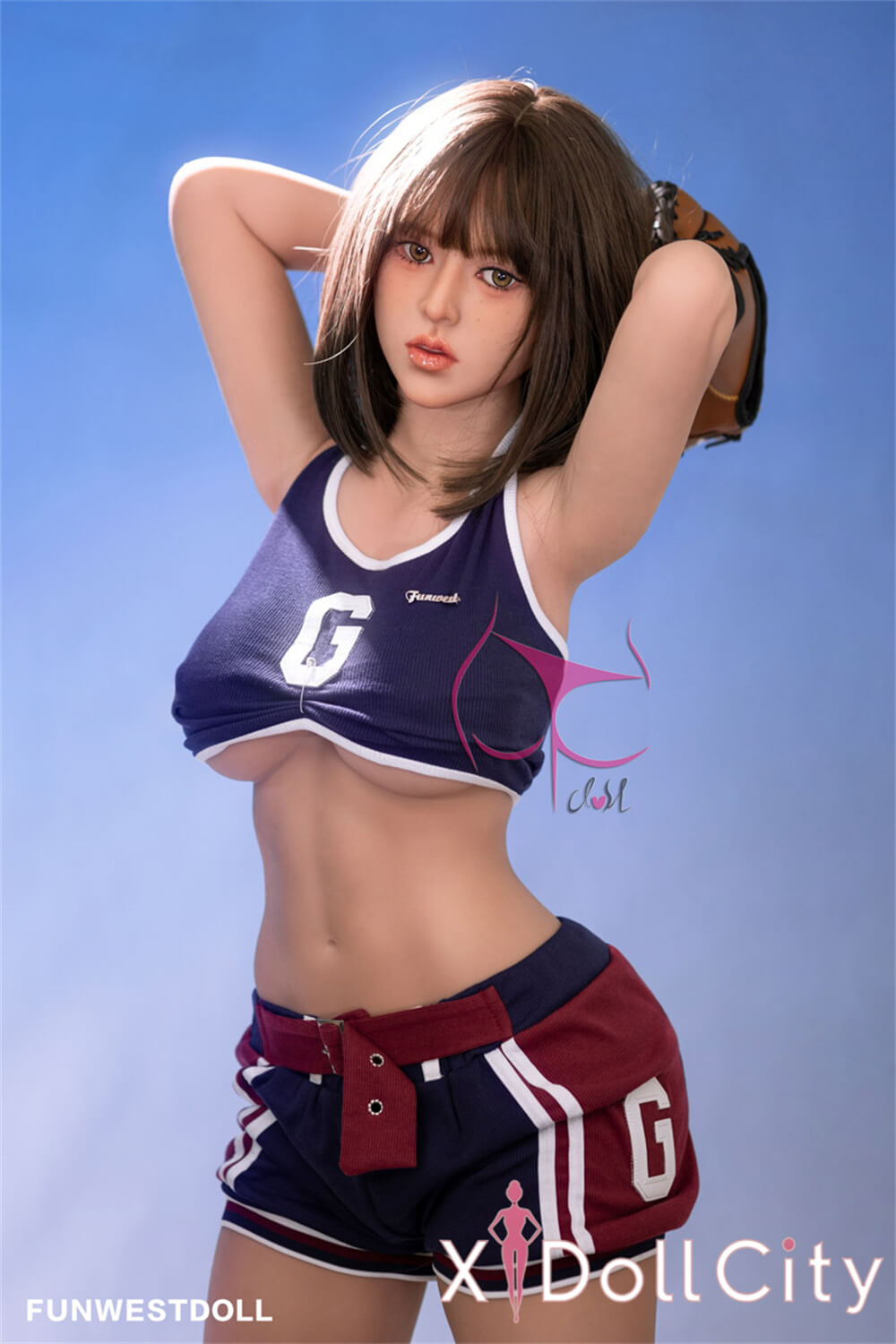 FunWest Doll Darlene #028 155cm Fカップ Nature肌 野球系スポーツ美少女 巨乳 エロ ラブドール