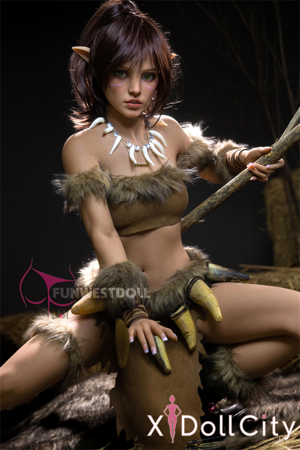 FunWest Doll Kylie #040 159cm Aカップ Natural肌 ワイルド ちっぱい ラブドール