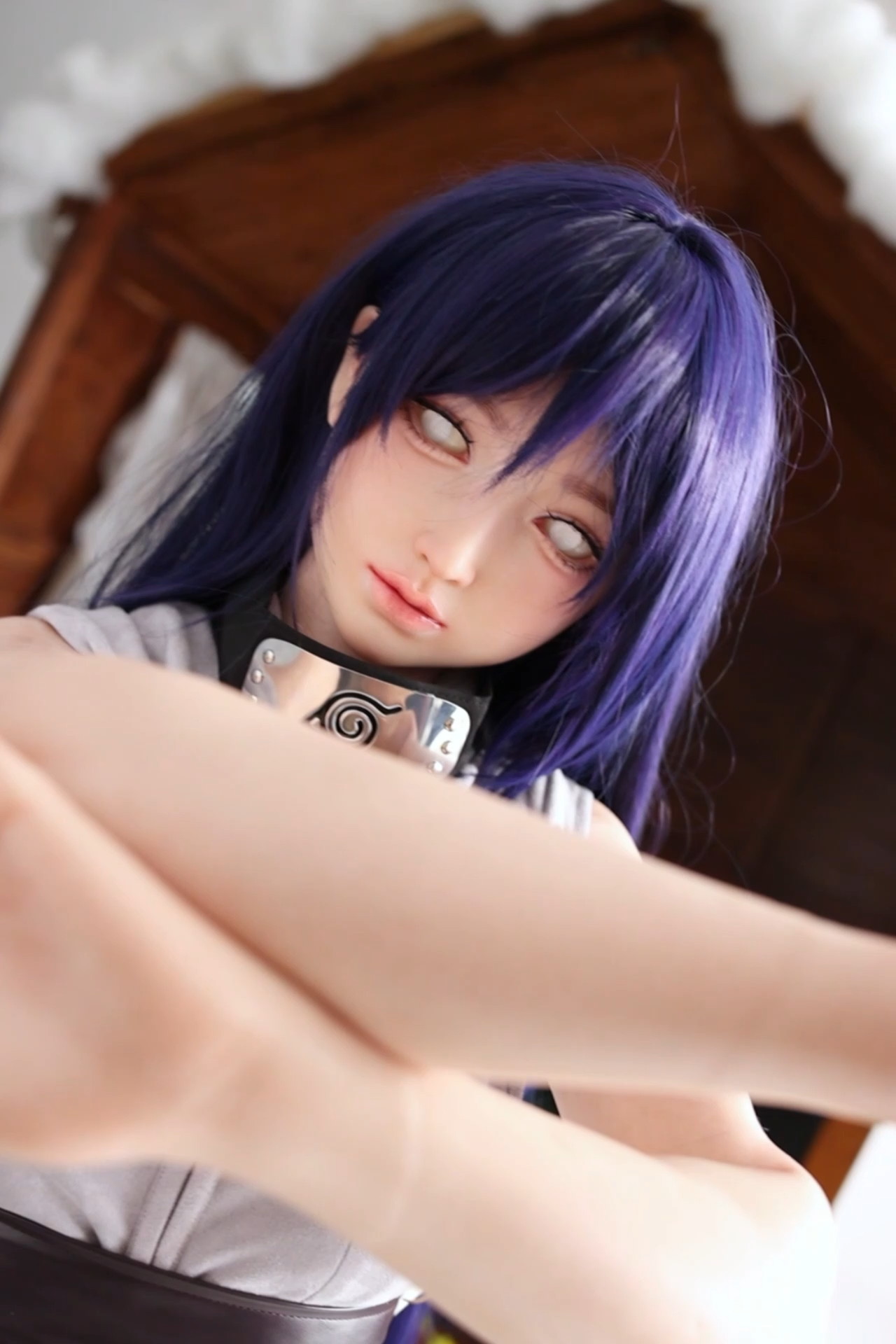 FunWest Doll Amy #041S 159cm Aカップ White肌 フルシリコン ちっぱい 「NARUTO -ナルト-」日向ヒナタ コスプレ系 綺麗 ラブドール