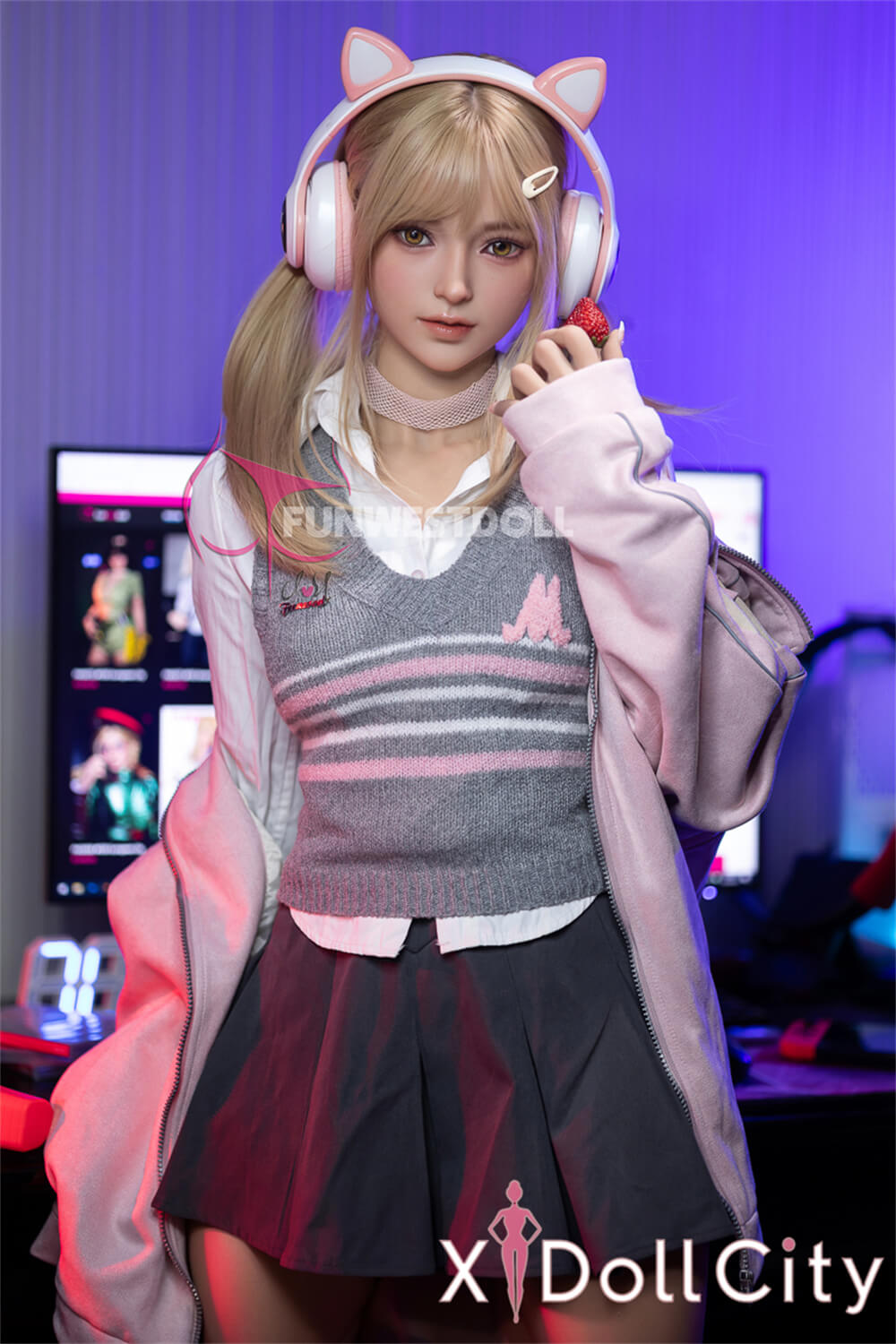 FunWest Doll Alice 159cm Aカップ Natural肌 #038 癒し系ゲーム少女 ラブドール