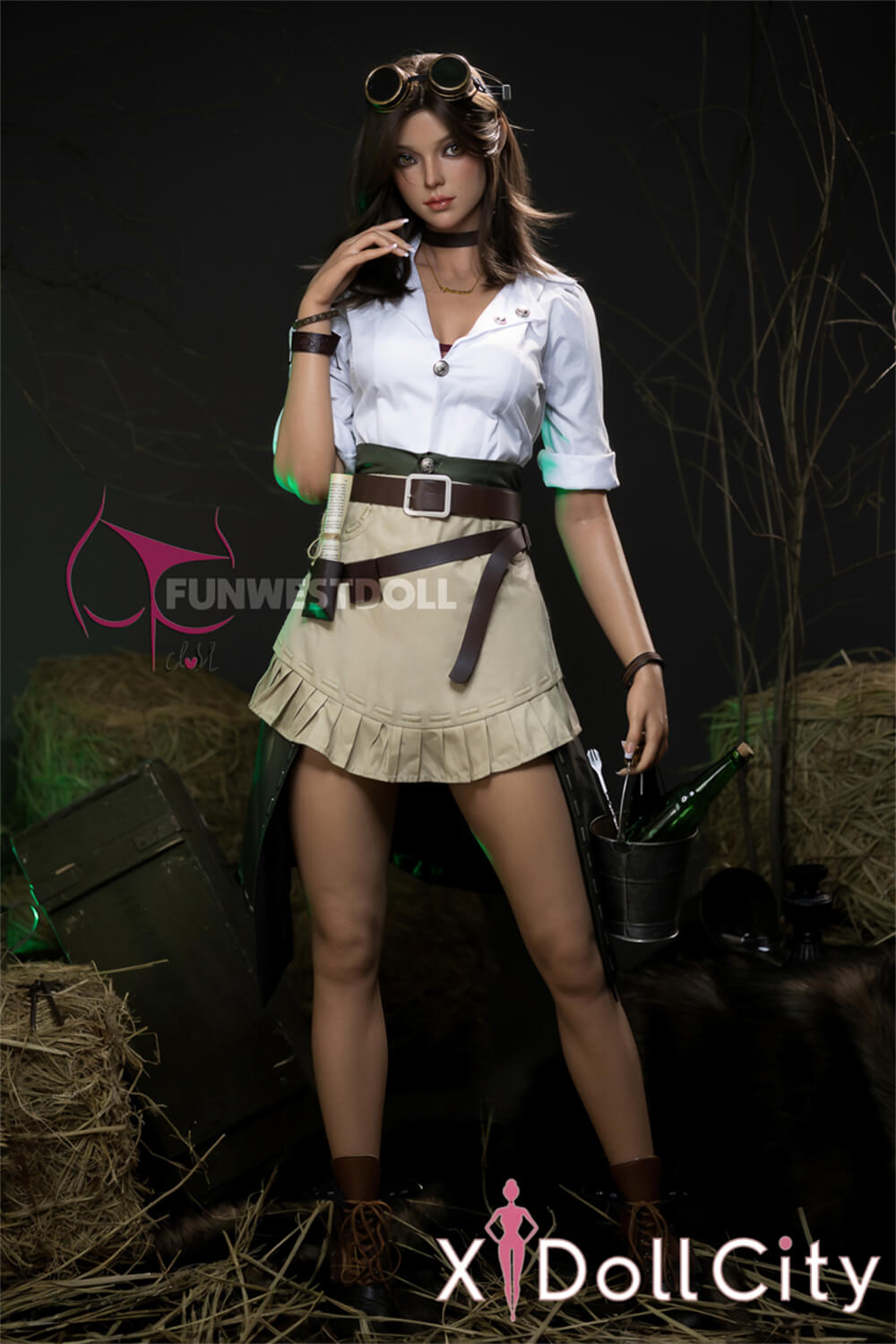 FunWest Doll Lexie #026S 168cm Dカップ 超リアルな肌質感付き Natural肌 フルシリコン 美人 ラブドール