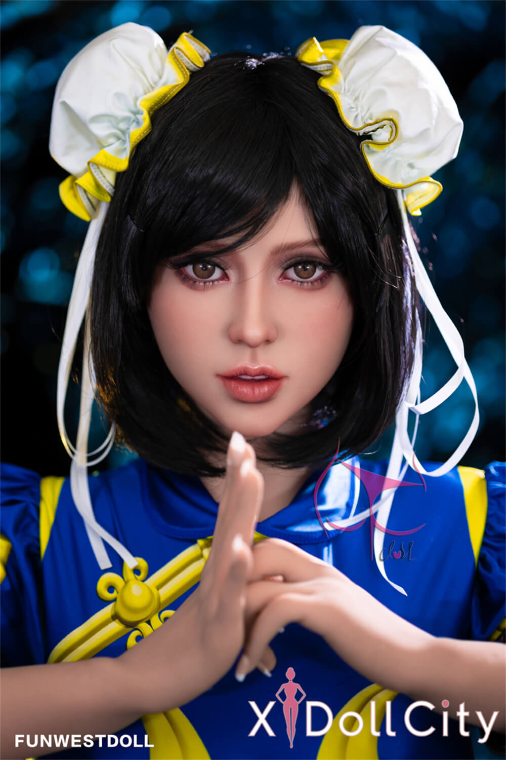 FunWest Doll Lucy #032 155cm Fカップ Nature肌 「ストリートファイター」チュンリー コスプレ系 中華娘 美人 巨乳 リアルドール