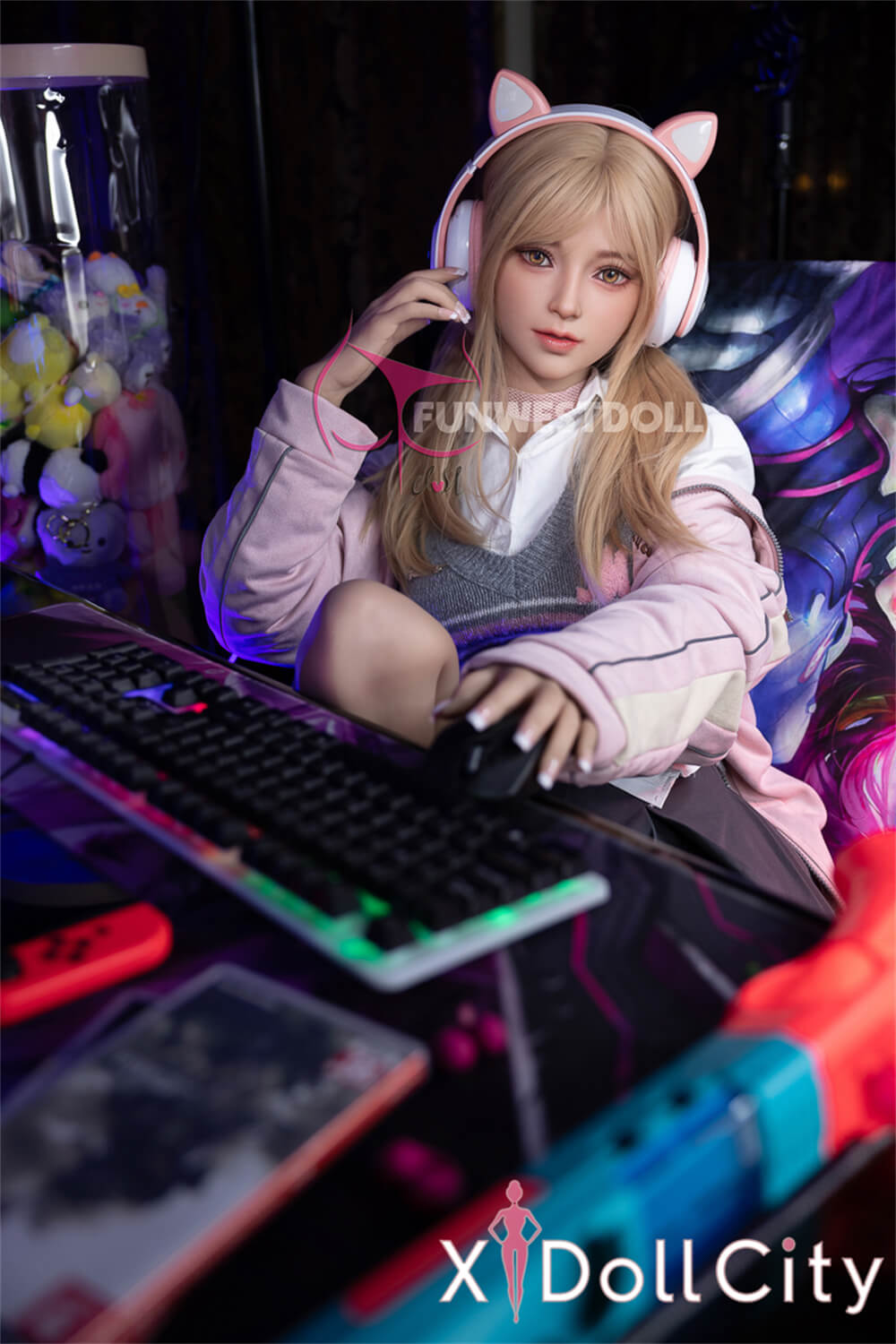 FunWest Doll Alice 159cm Aカップ Natural肌 #038 癒し系ゲーム少女 ラブドール