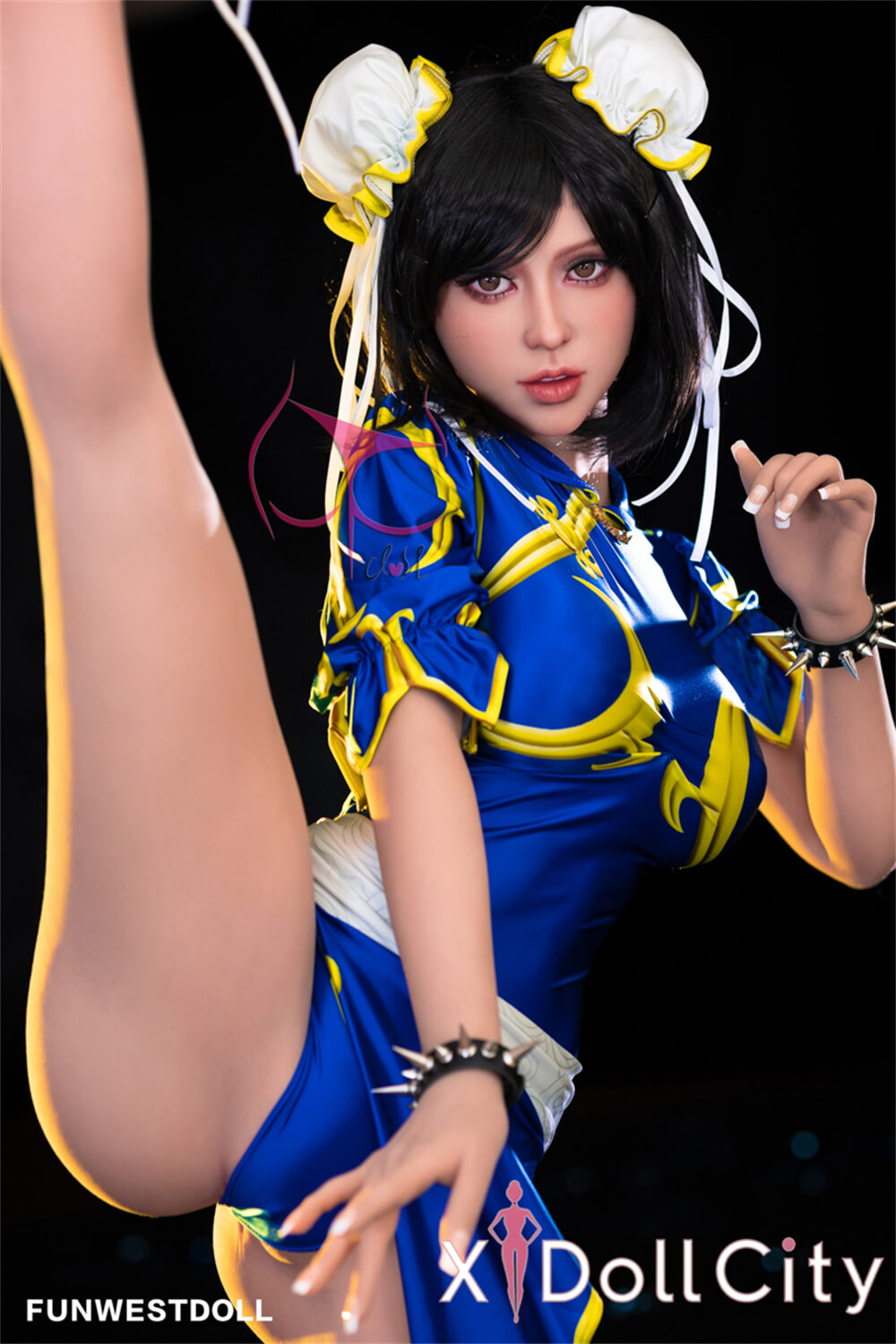 FunWest Doll Lucy #032 155cm Fカップ Nature肌 「ストリートファイター」チュンリー コスプレ系 中華娘 美人 巨乳 リアルドール