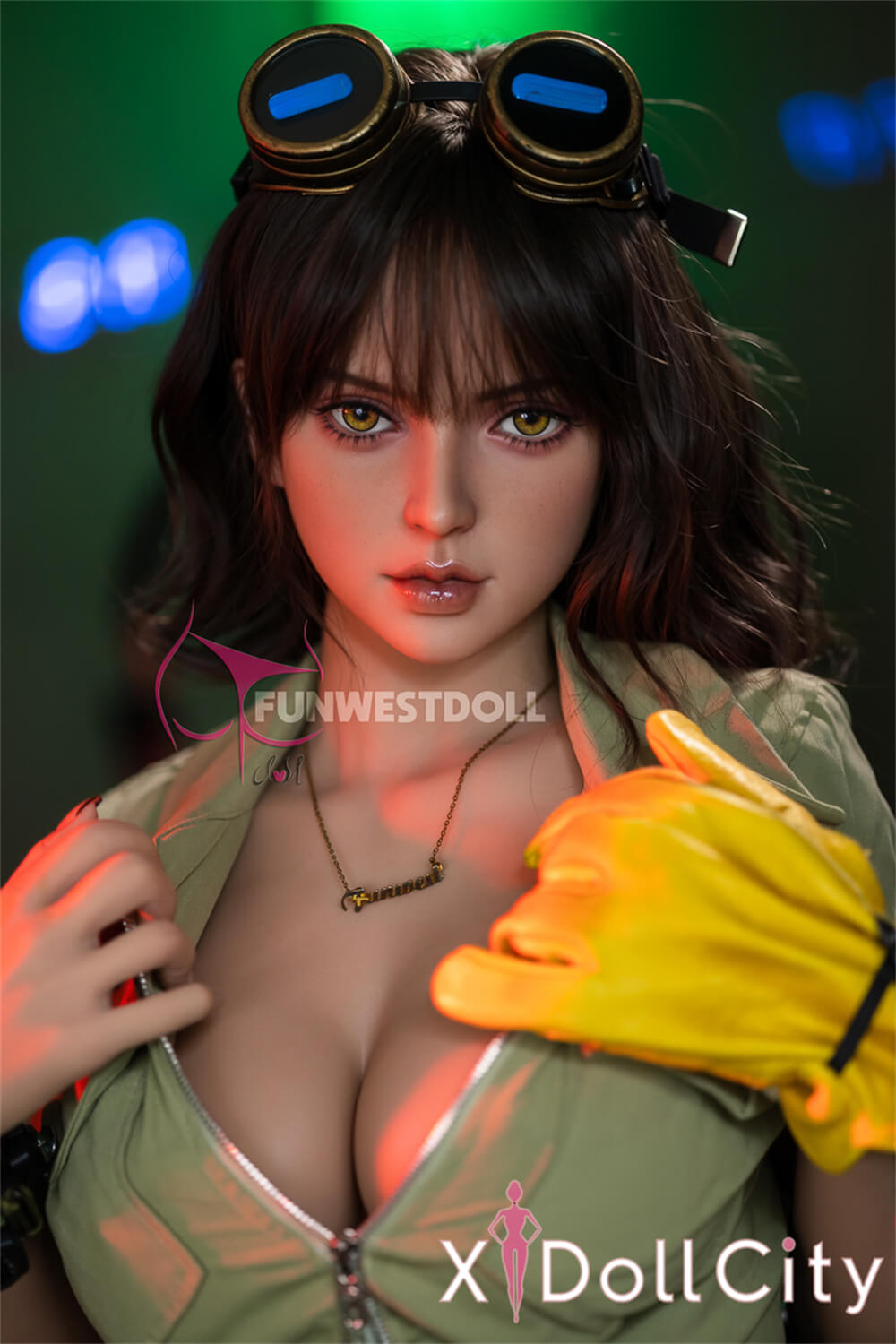 FunWest Doll Lily 162cm Fカップ #036 Natural肌 アダルト 色目 巨乳 セックスドール