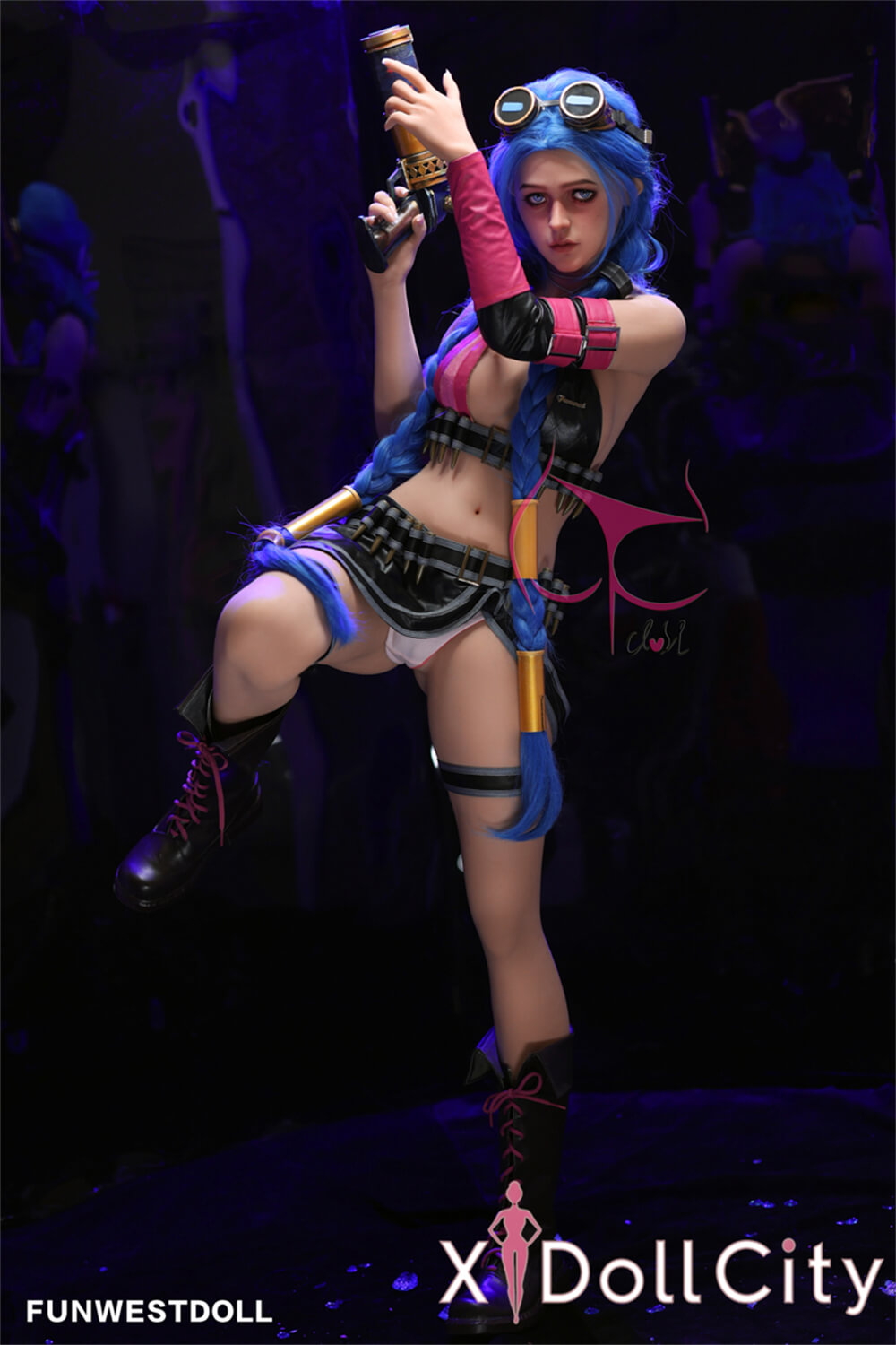 FunWest Doll Assos #030 159cm Aカップ Natural肌 LOLジンクス コスプレ系 ギャル ラブドール