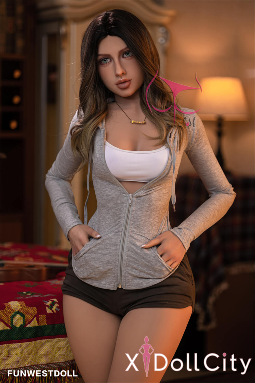 FunWest Doll Adele #023 157cm Cカップ Natural肌 外人美女 ラブドール