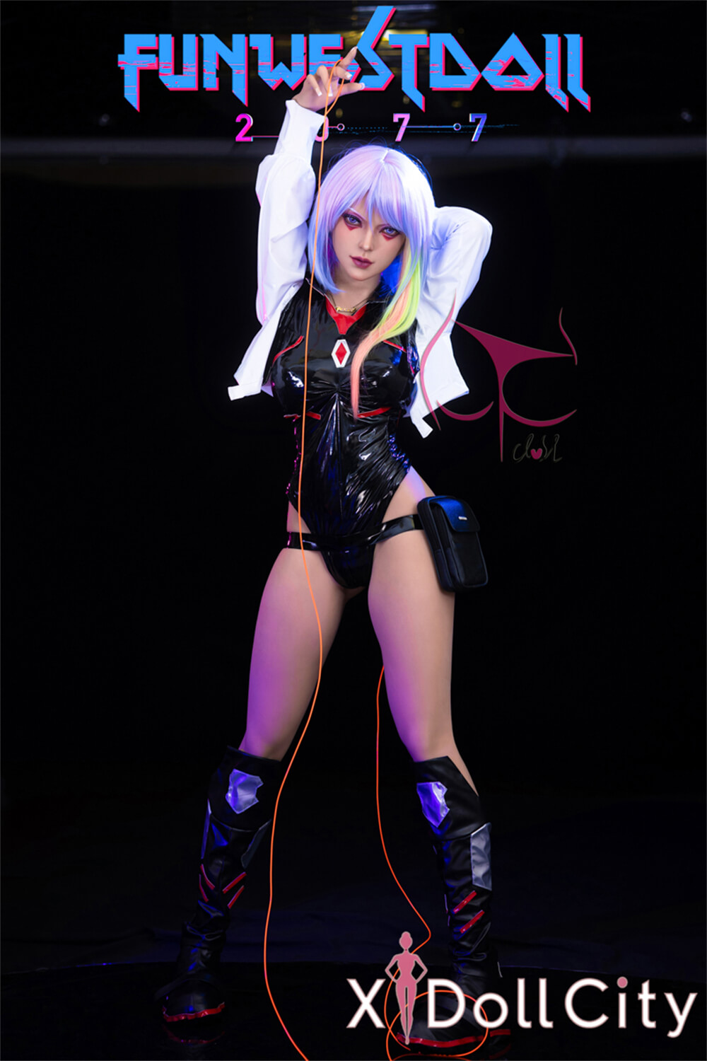 FunWest Doll Lexie #026 155cm Fカップ Nature肌 「サイバーパンク: エッジランナーズ」ルーシー コスプレ系 リアルドール