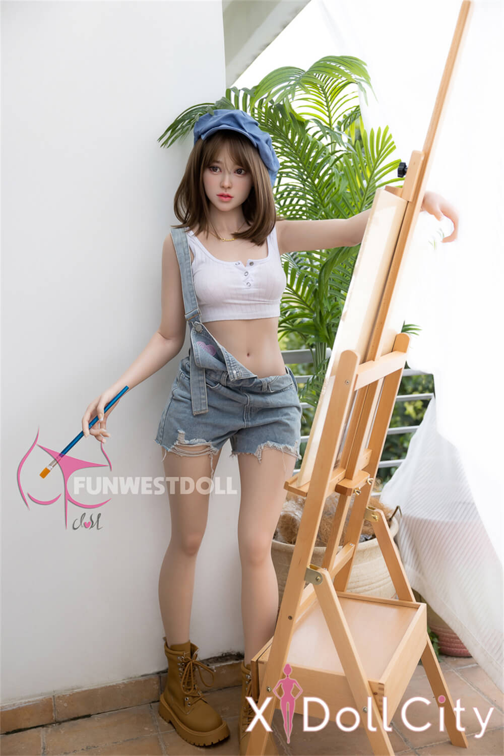 FunWest Doll Lucy #032S 159cm Aカップ White肌 フルシリコン 清楚系 可愛い ラブドール