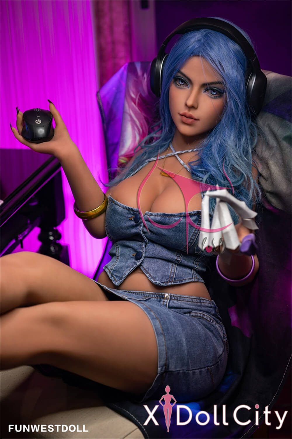 FunWest Doll Lexie #026 155cm Fカップ Tan肌 LOLジンクス風 コスプレ系 ラブドール