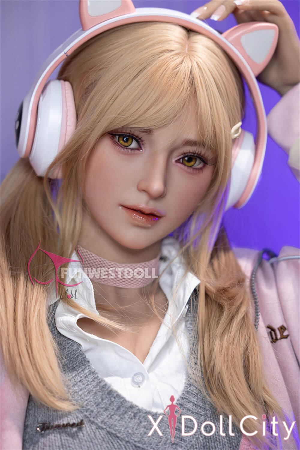 FunWest Doll Alice 159cm Aカップ Natural肌 #038 癒し系ゲーム少女 ラブドール