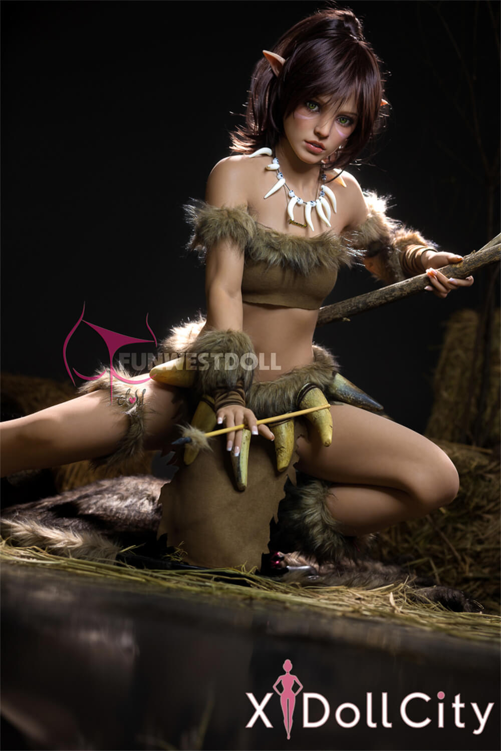 FunWest Doll Kylie #040 159cm Aカップ Natural肌 ワイルド ちっぱい ラブドール