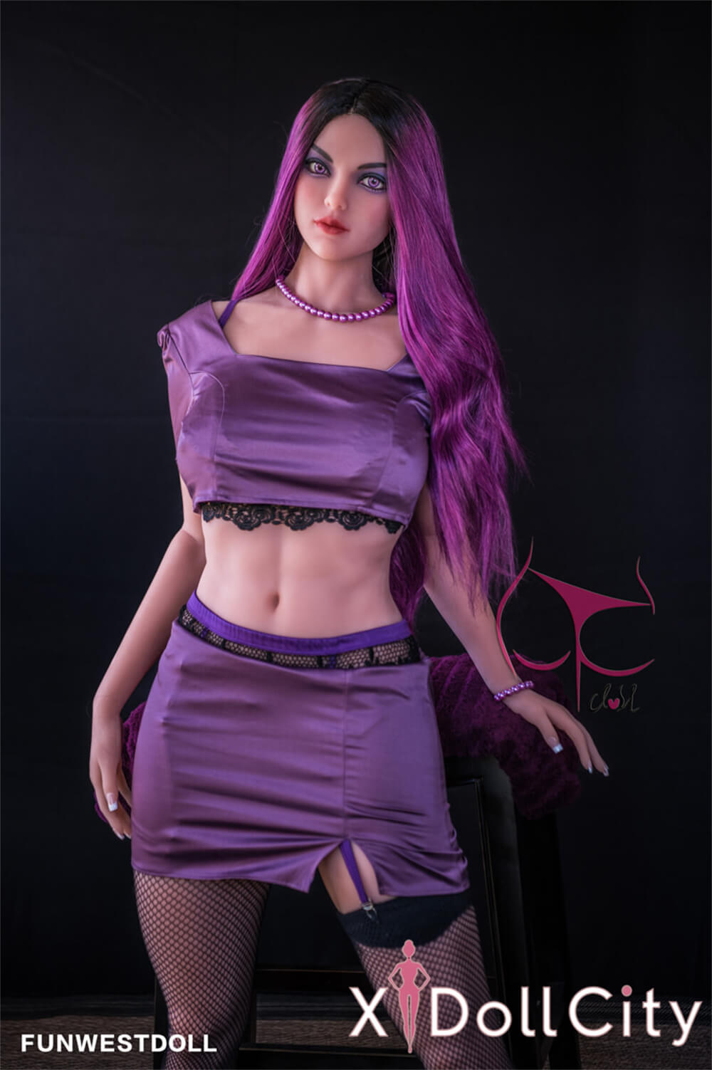 FunWest Doll Lexie #026 161cm Eカップ Tan肌 妖艶なパープル女神 ラブドール